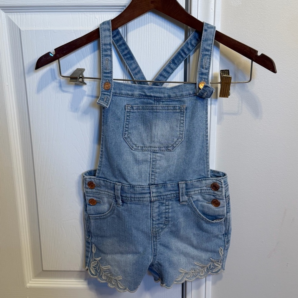 Cat & Jack Light Blue Kids Overalls